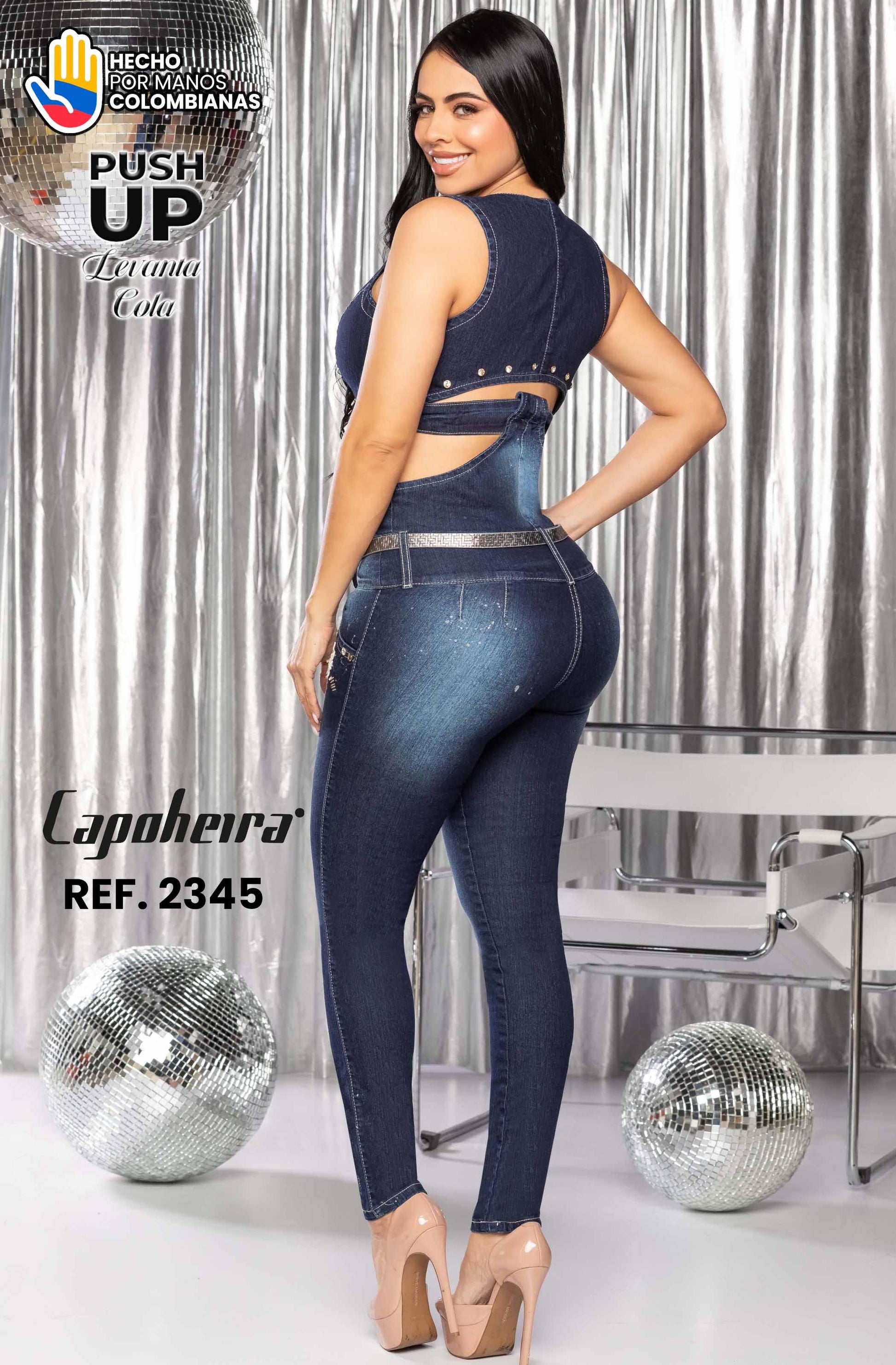 Ref. 006 -2345 ENTERIZO COLOMBIANO LEVANTACOLA - ropacolombianaeneuropa