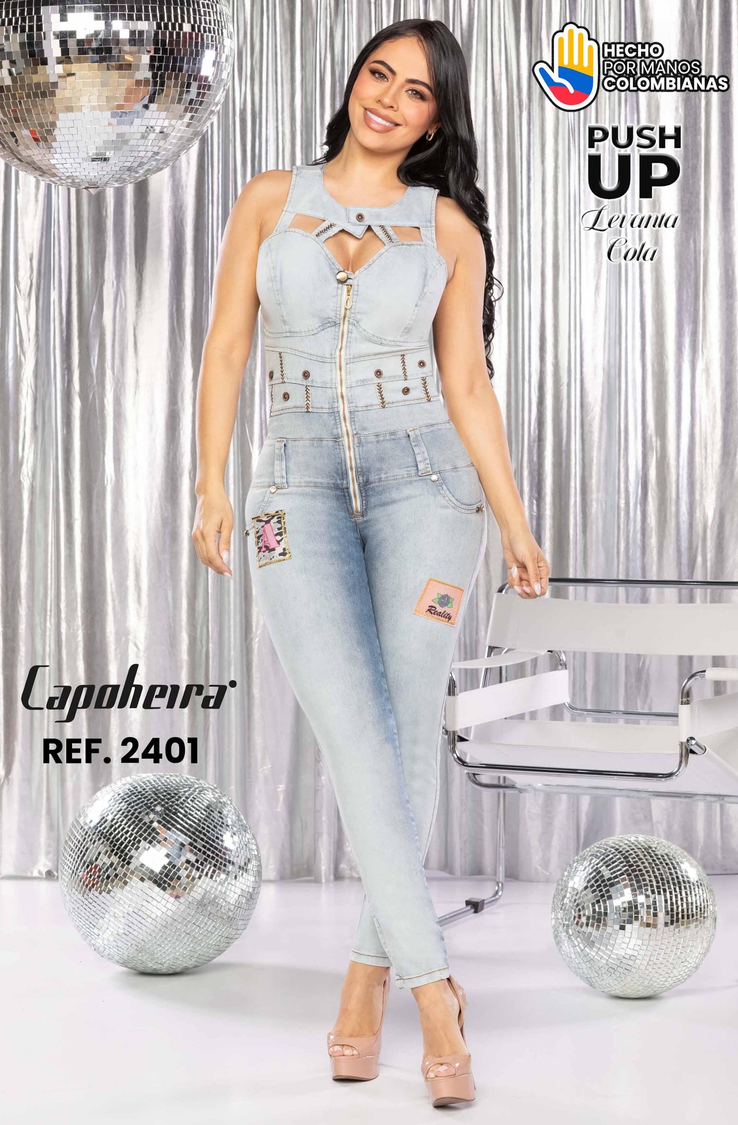 Ref. 006 -2401 Enterizo de moda - ropacolombianaeneuropa